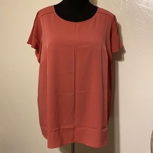 Flutter Sleeve Blouse- Pink